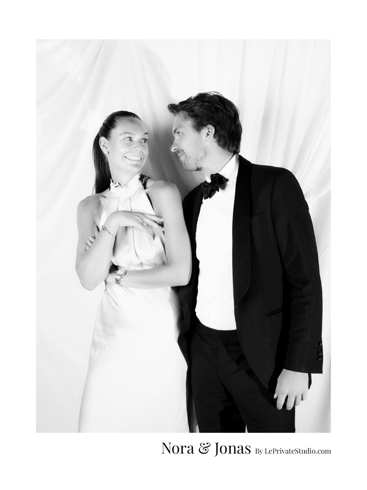 Mariage septembre 2026, Portrait réalisé lors d’un événement privé, Le Private Studio, Côte d’Azur