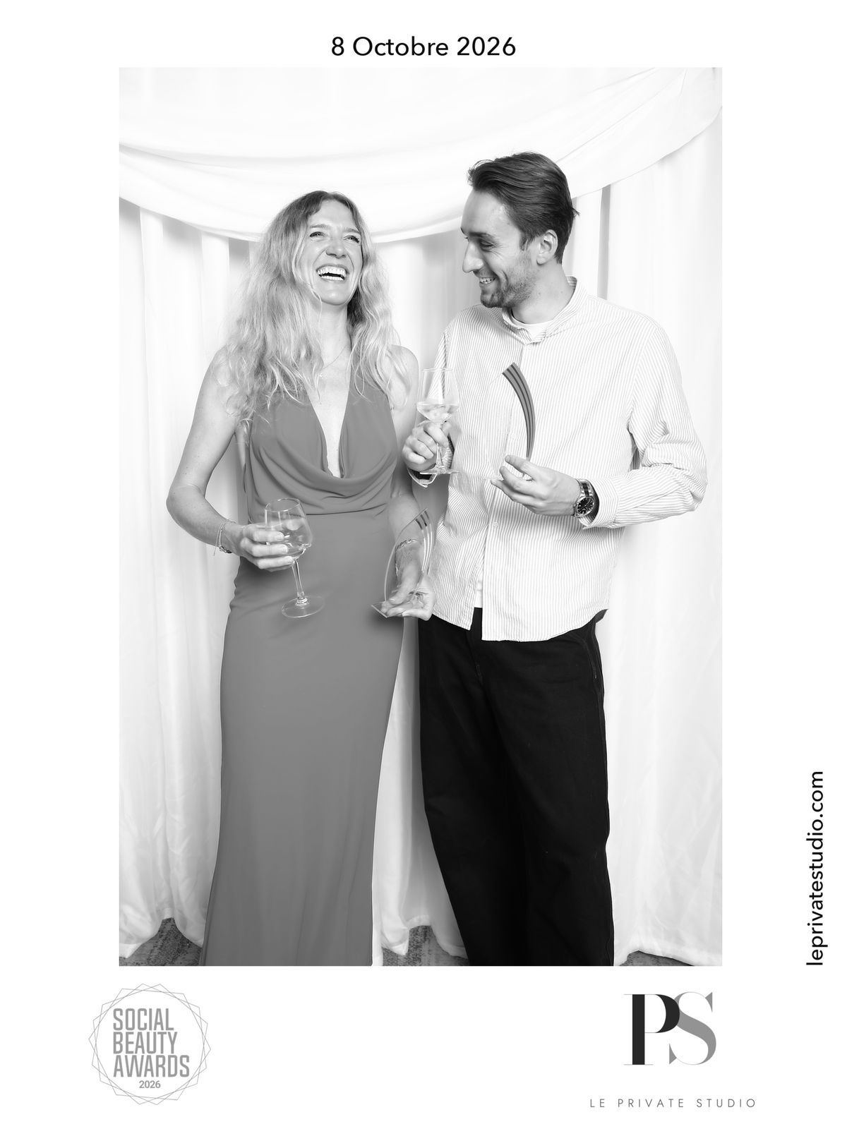 Gala octobre 2026, Portrait réalisé lors d’un événement privé, Le Private Studio, Côte d’Azur