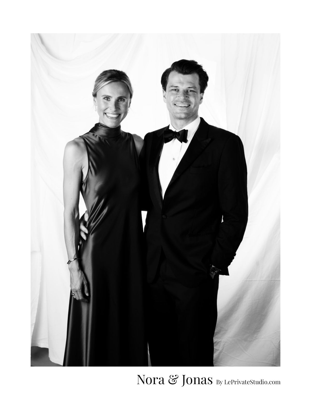 Mariage septembre 2026, Portrait réalisé lors d’un événement privé, Le Private Studio, Côte d’Azur